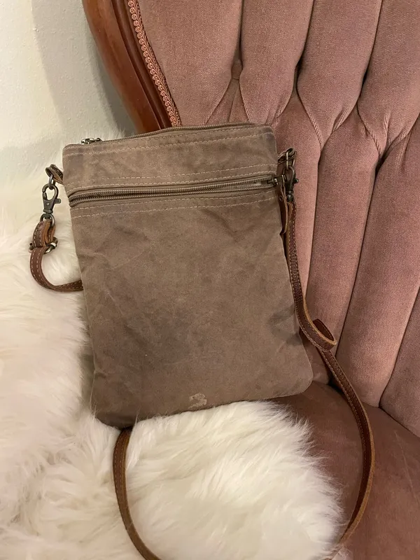 Myra Bags Purse Crossbody Cowhide - Image 2