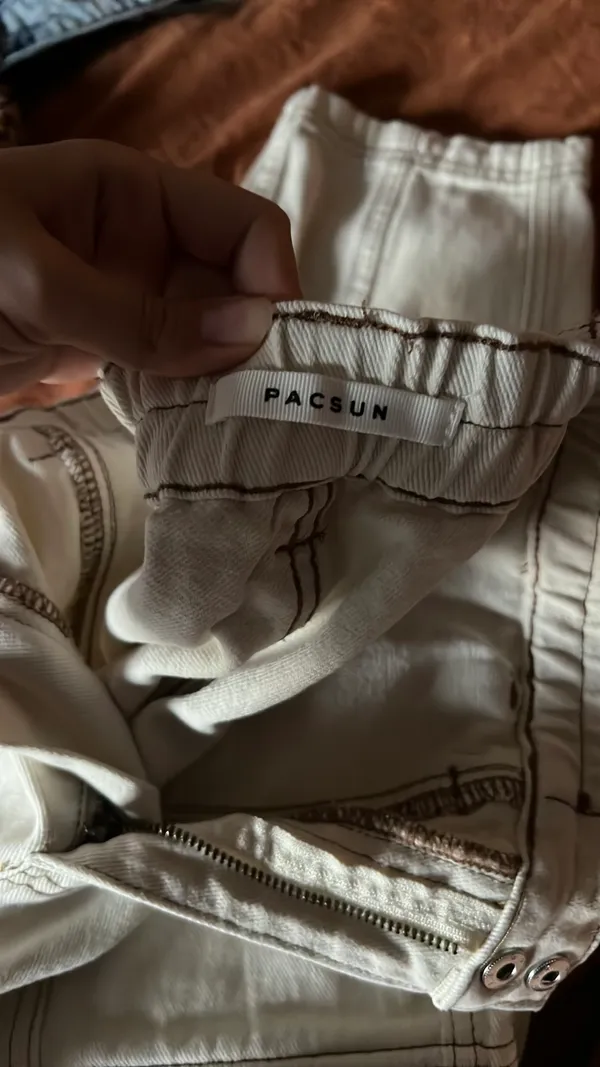 PacSun Bone Cargo Pants - Image 5