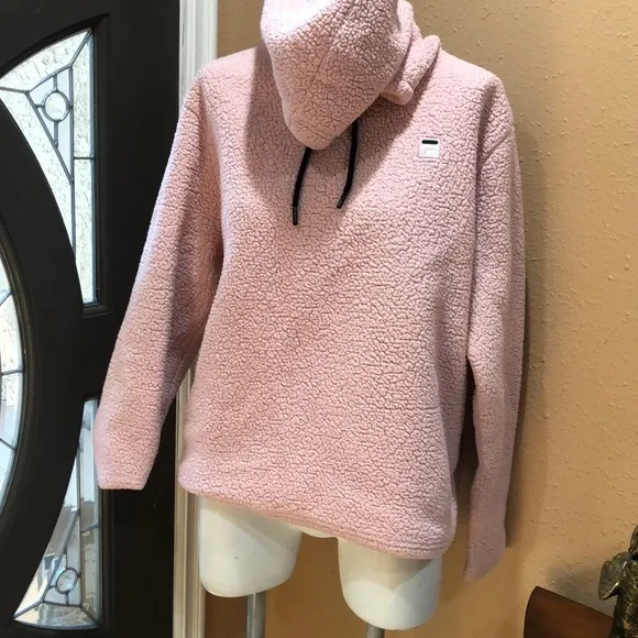 Fila pink hooded pullover - Image 3