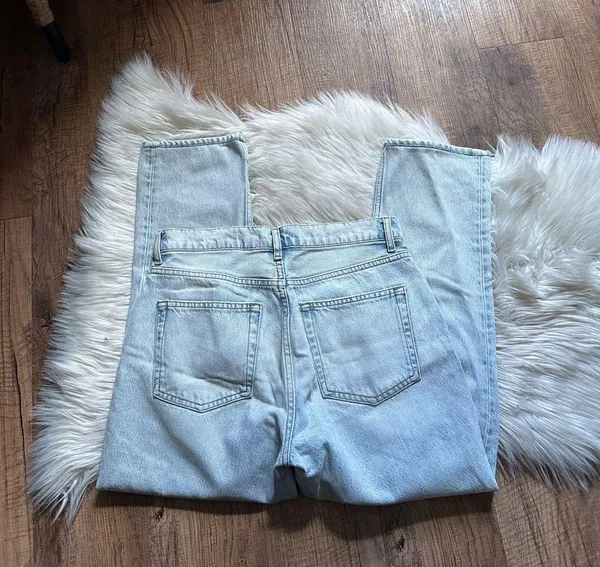 REFORMATION Julia Crop High Cigarette Jean In Powell - Image 6