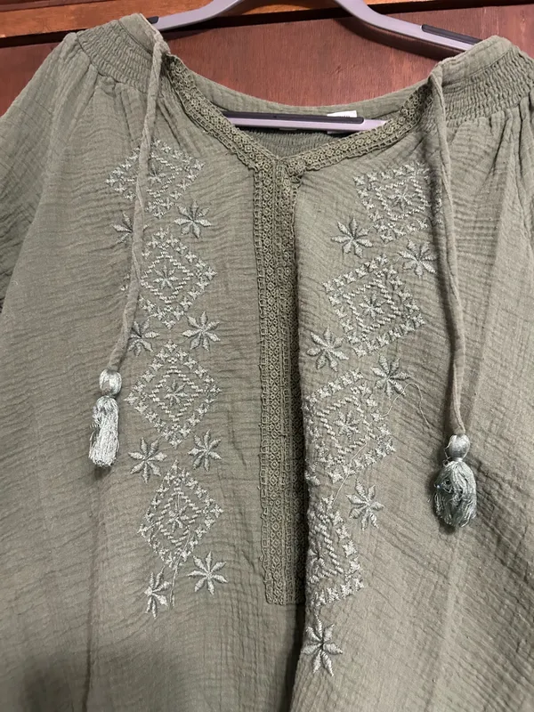 Lucky Brand Boho Mini Dress - Image 2