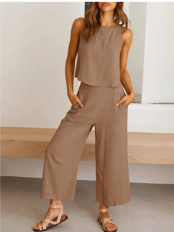 ANRABESS Women's Summer 2 Piece Outfit - Image 4