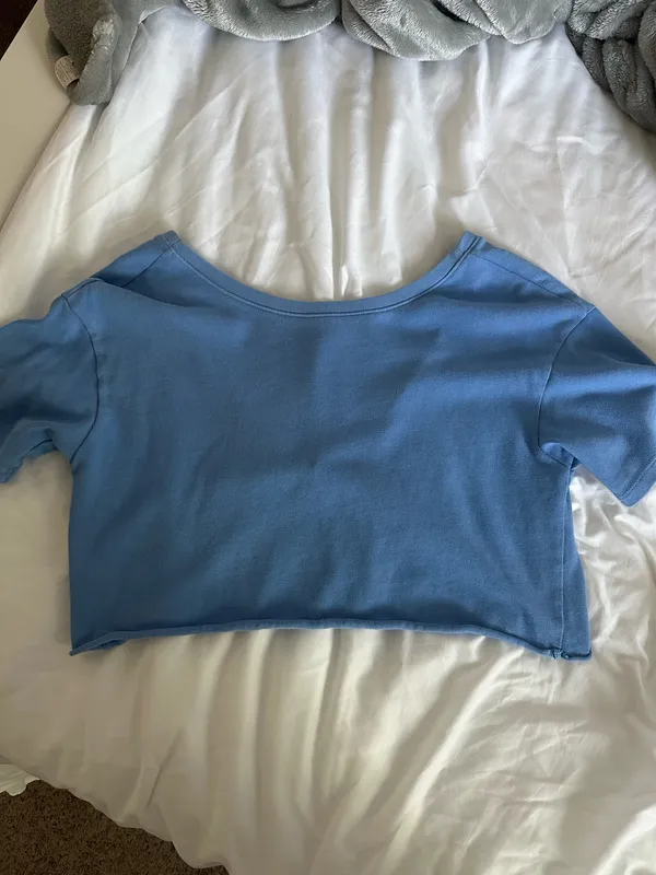Aerie blue crossover top  - Image 2
