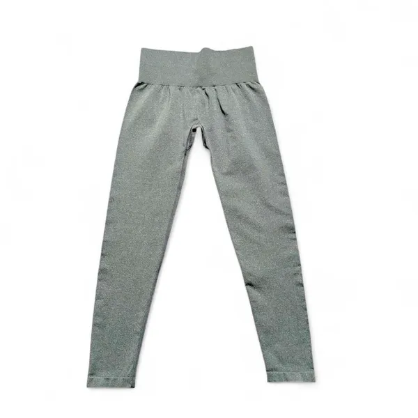 NVGTN Khaki Green Curve Seamless Leggings - Image 3