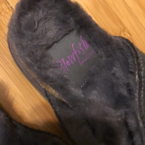 Blowfish Malibu Women’s Feelgoods-SHR Sandal Size 8 Gray 2 Tone Flannel - Image 5