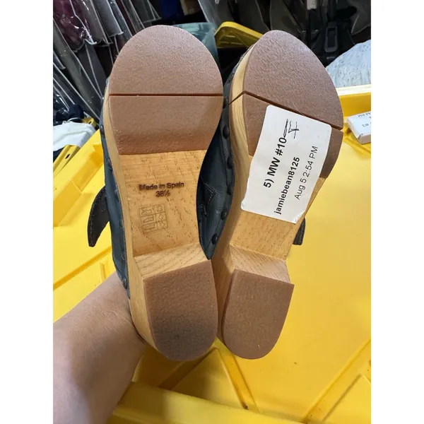 New Free People Culver City Clogs Size 38.5 US 8.5 Blue - Image 5