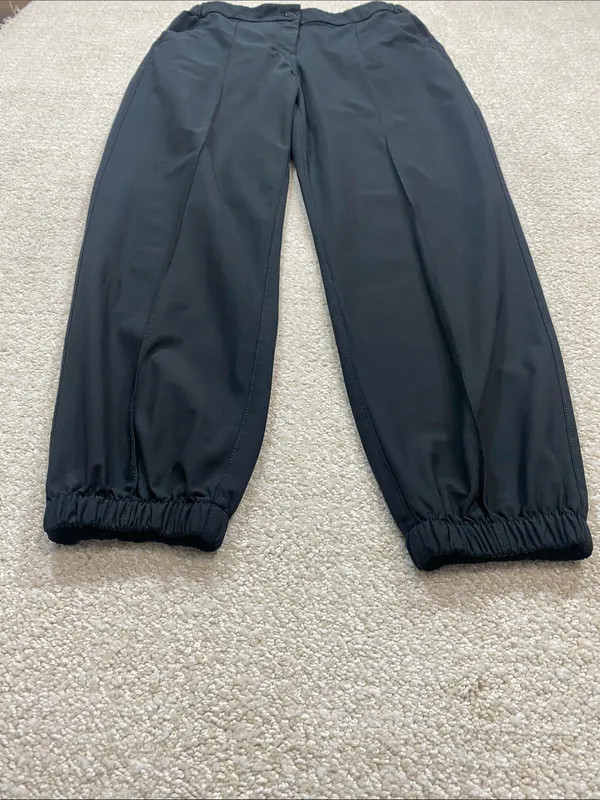 lululemon athletica Black Tailored Jogger Pants Size 28 - Image 16