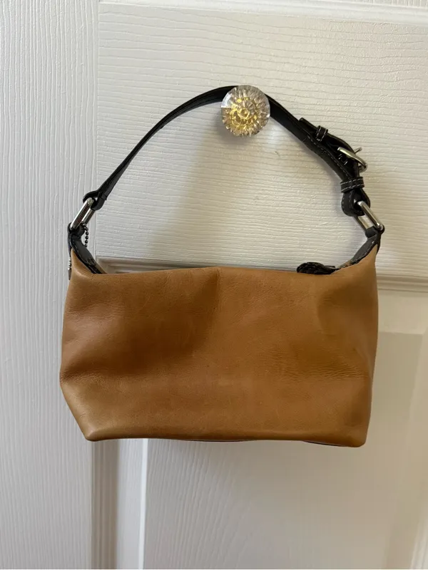 Y2K Coach Hampton Stripe Mini Hobo - Image 3