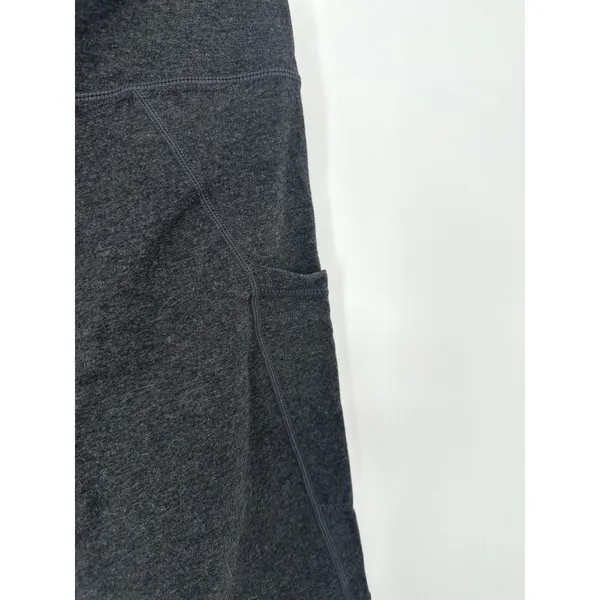 Baleaf Modern City Athletic High Rise Dark Gray Yoga Shorts Womens XL‎ Pockets - Image 5