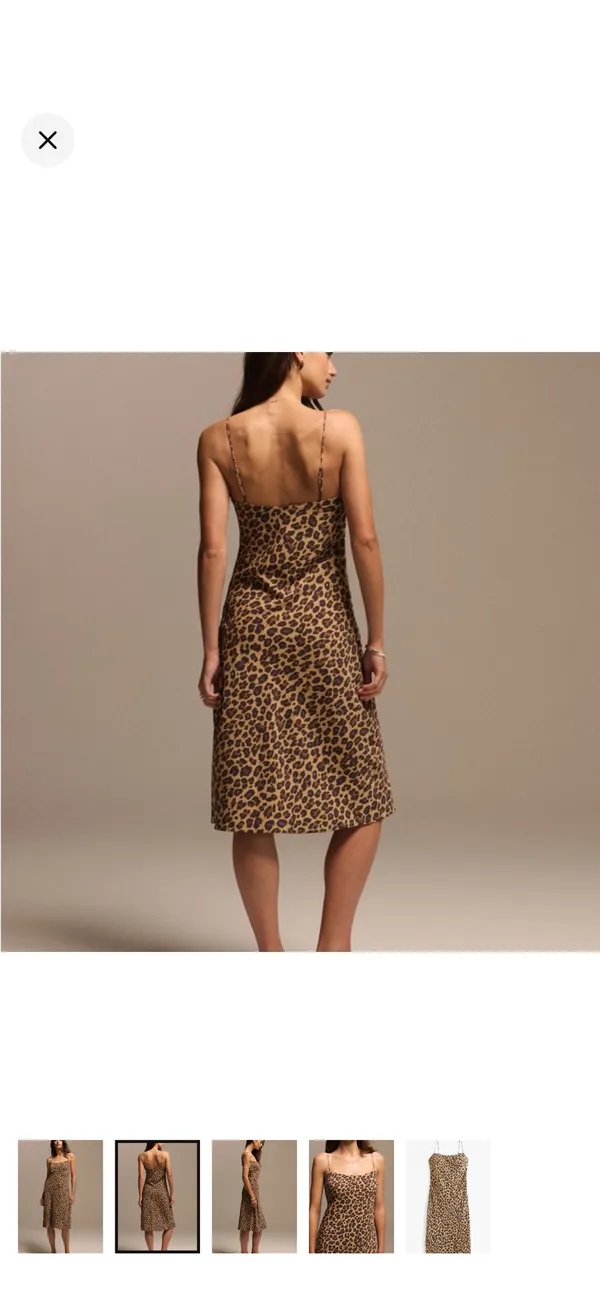 Abercrombie Midi Slip Dress - Image 2