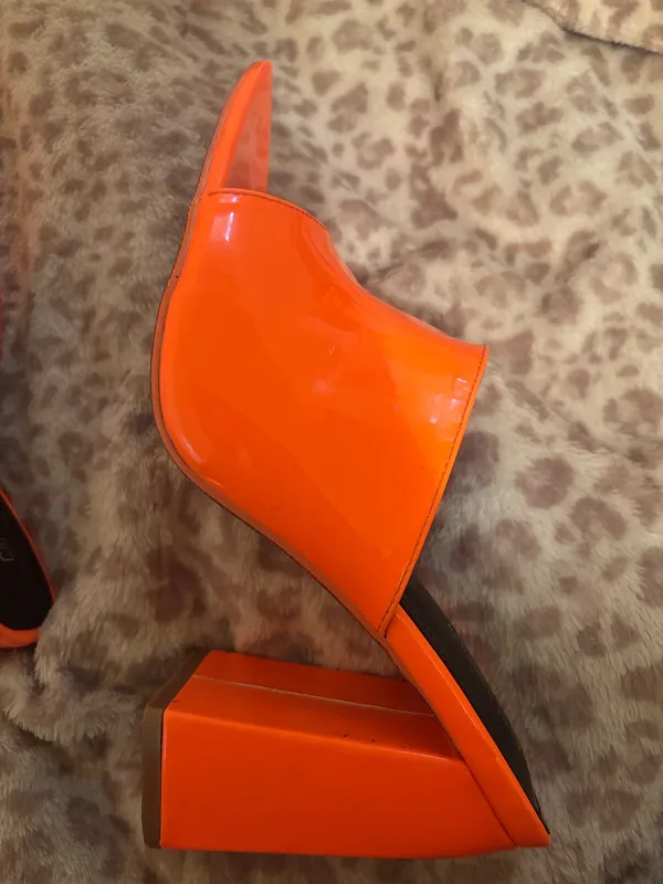 Cape Robbin Orange Mules - Image 10