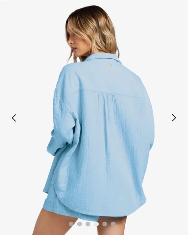 Billabong Relaxed Fit Button Up - Image 3