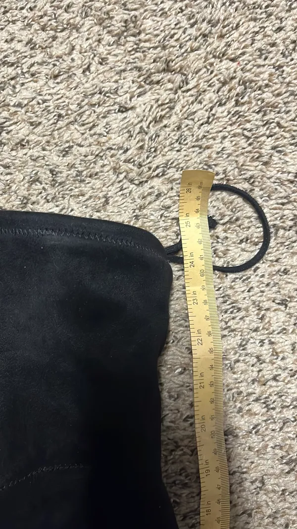 Black over the knee boots - Image 4