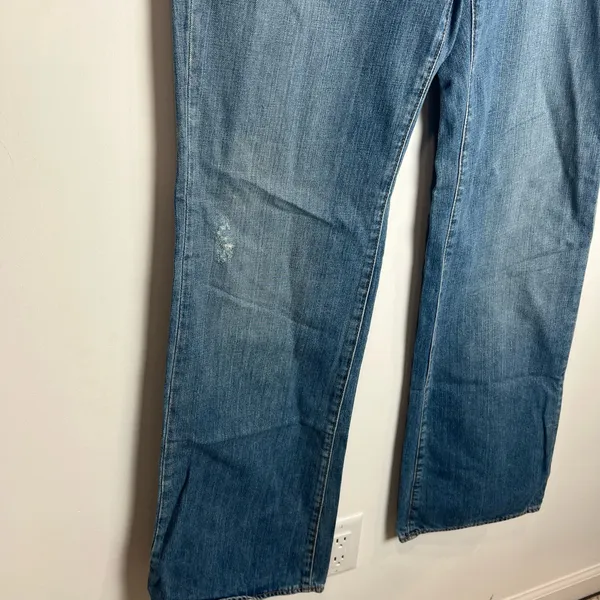 Polo Ralph Lauren Vintage Y2K Classic Blue Denim Jeans - Image 3