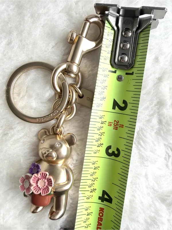 Coach Garden 3D Bear Bag Charm - Image 7