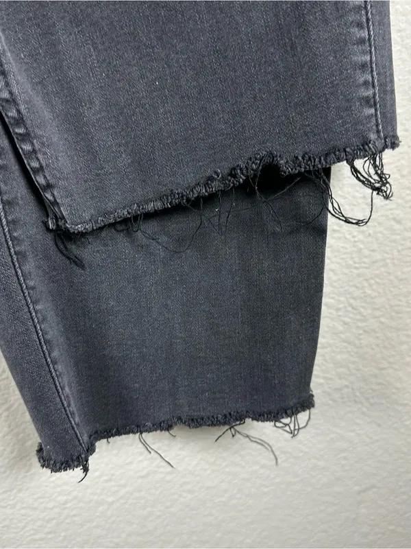 J.Crew High-Rise vintage straight button up jeans SZ:30 - Image 7