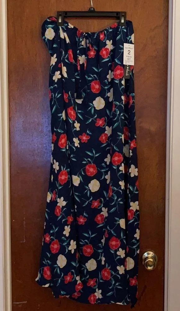 Sequin Hearts 2 Piece Daytime Floral Outfit - Image 4
