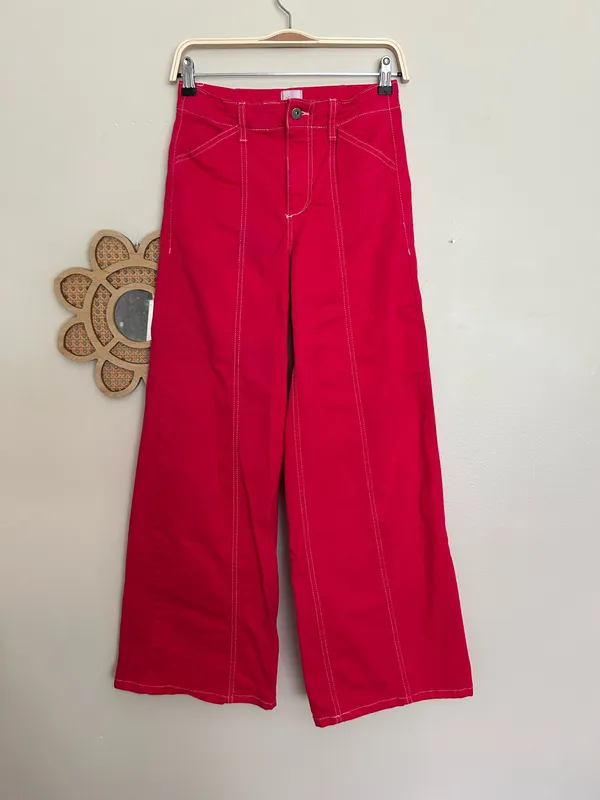 Maeve wide leg high rise pants - Image 5