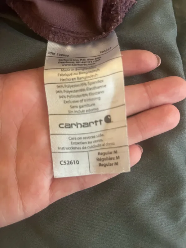 Pink Carhartt Jogger Scrub Pants - Image 3