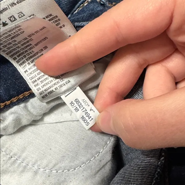 American Eagle 360NE(X)T Level Stretch Hi-Rise Jegging Jeans Distressed size 6 - Image 14