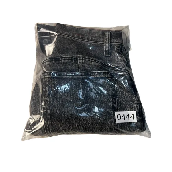 Madewell The Perfect Vintage Straight Jean Womens 26 Black High Rise DM6297 - Image 6