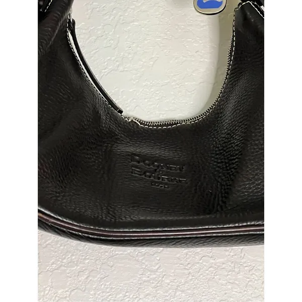 DOONEY & BOURKE 1975 Small East West Hobo Shoulder Bag Leather - Image 2