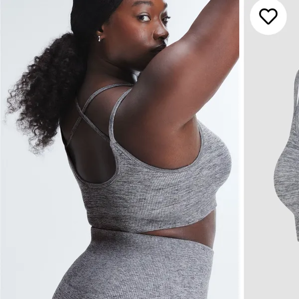 Savage X Fenty SEAMLESS RIB SPORT LOW-IMPACT BRA and legging set - Image 3