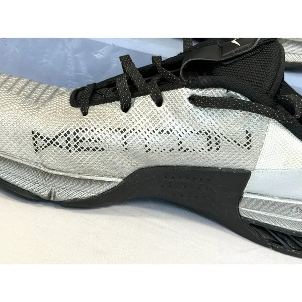 Nike Metcon 8 Premium Womens 8 Silver Iridescent Cross Training Shoes DQ4681-100 - Image 8