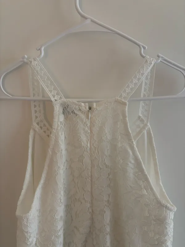 Jun & Ivy Lace White dress - Image 2