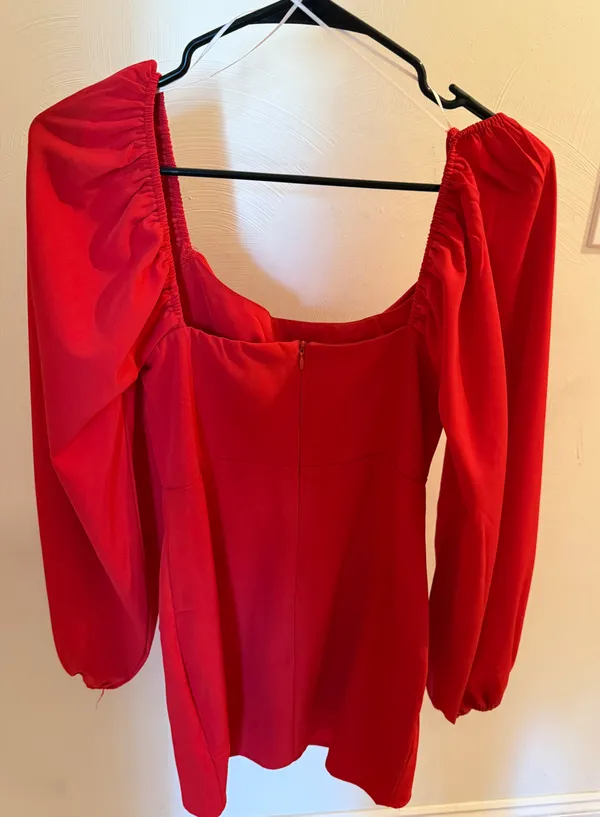 Princess Polly Red Mini Dress - Image 4