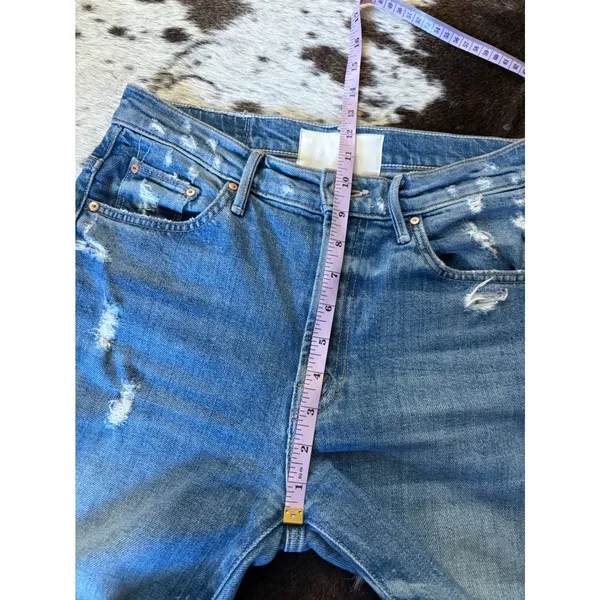 MOTHER The Insider Crop Step Fray FRAY Holy Melancholy Size 27‎ - Image 10
