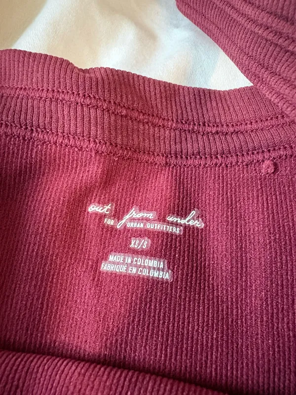 We the free maroon tank top  - Image 2