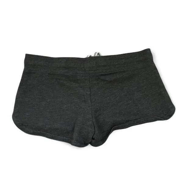 Aeropostale Y2K Vintage Micro Mini Low Rise Spell Out Logo Booty Bimbo Shorts Sweats Beach Surf #Mcbling #Preppy #Festival #Summer Grey XS Measurement in pics - Image 2