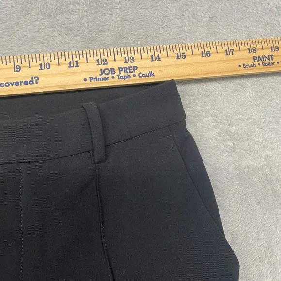 Madewell Pants Womens 4 Black The Fairbanks Mid Rise Office‎ Minimal NO085 - Image 5