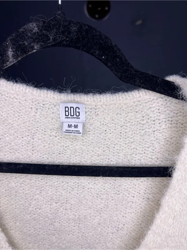 BDG Women's Cream Tie - Image 4