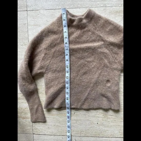 The Group BABATON Women's 100% CASHMERE 2XS‎ Brown Sweater SHORT - Image 6