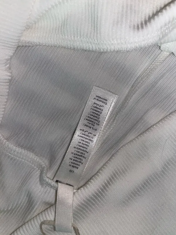 Skims Soft Lounge Ribbed Fold Over Pant in Marble Size Large NWT MSRP $68 - Image 5