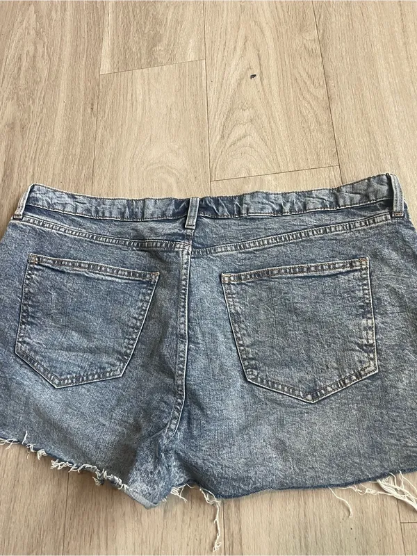 wild fable Distressed Denim Jean Shorts - Blue - Image 3