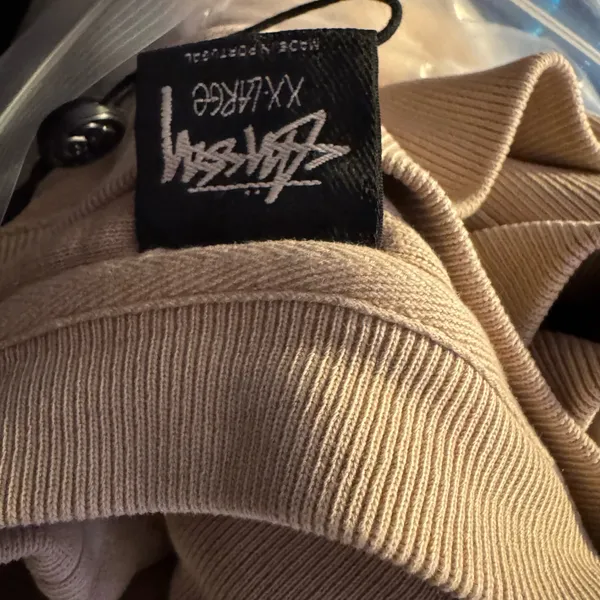 •Nwt• StüSsy Buana Pig. Dyed Khaki Crewneck • Xxl - Image 12