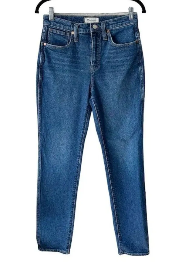 Madewell Stovepipe Full Length Jeans in Styler Wash - Image 2