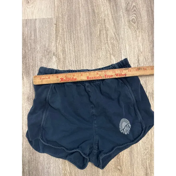Mother Denim The Triple Running Mate Shorts Blue Nights Navy‎ Cotton Small - Image 7