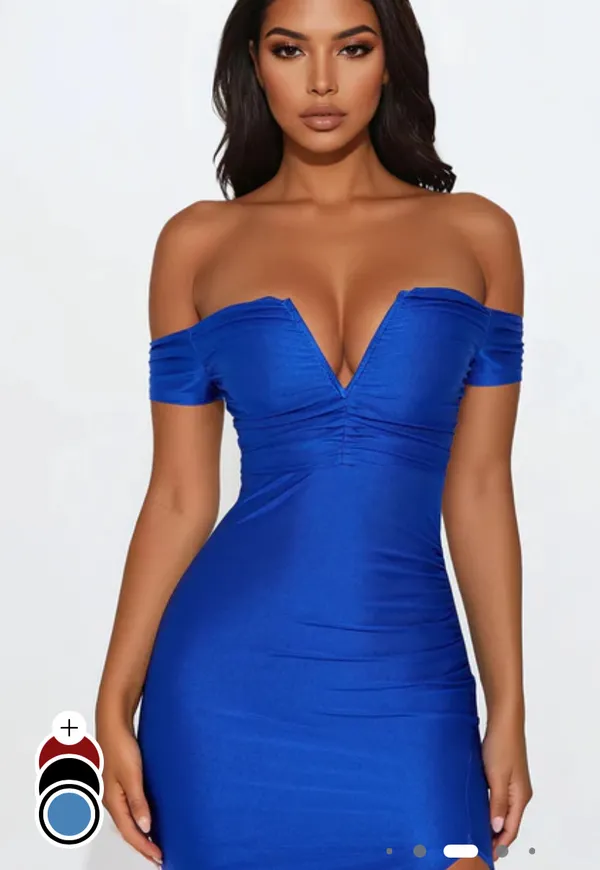 Royal blue gown - Image 3