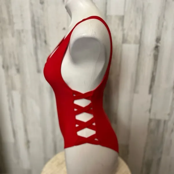 Xhilaration Red swimsuit - Image 2
