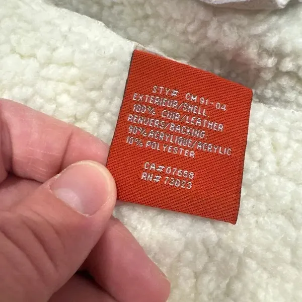 Y2k HG Outerwear Suede Jacket size Small Tan - Image 3