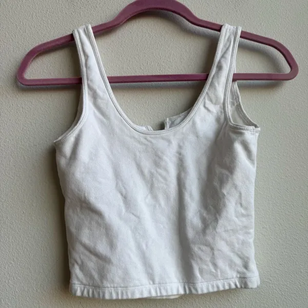 Abercrombie & Fitch Soft AF White Corset Crop Top Size XS Summer Vacation - Image 3