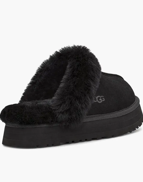 UGG Black Disquette Slippers Platform - Image 2
