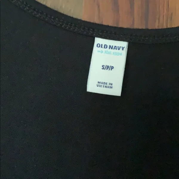 Old Navy Black cotton swing dress - Image 2