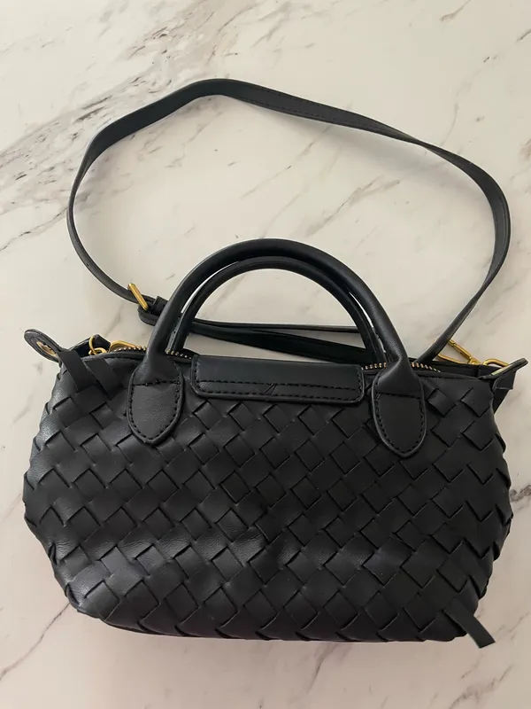 Woven mini bag Black - Image 2