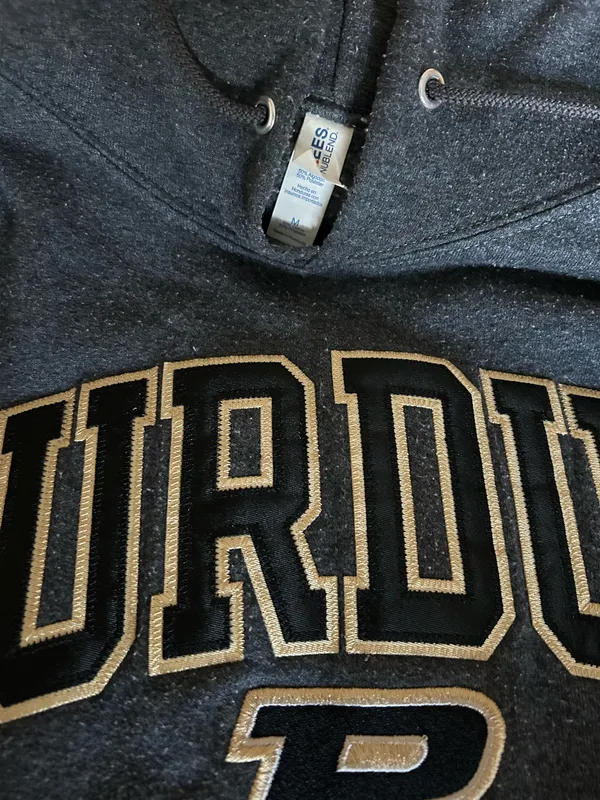 Purdue Sweatshirt Black Size M - Image 3