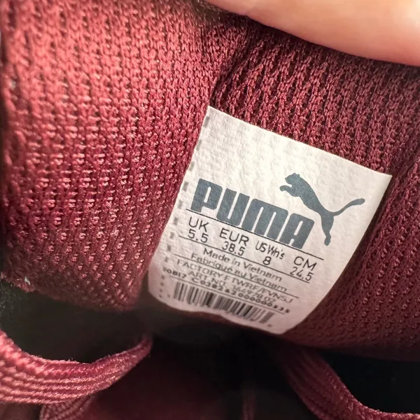Puma Vikky Faux Suede Platform Velvet‎ Softfoam Sneakers 8 Streetwear Mob Money - Image 6